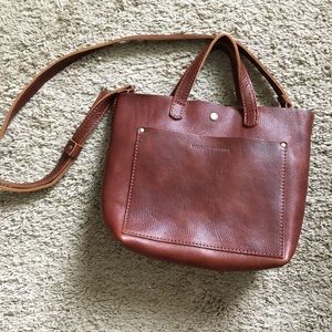 Portland Leather Goods - Mini Crossbody in Nutmeg